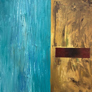 Abstracción - Técnica mixta sobre lienzo (100x100) - Imagen 1